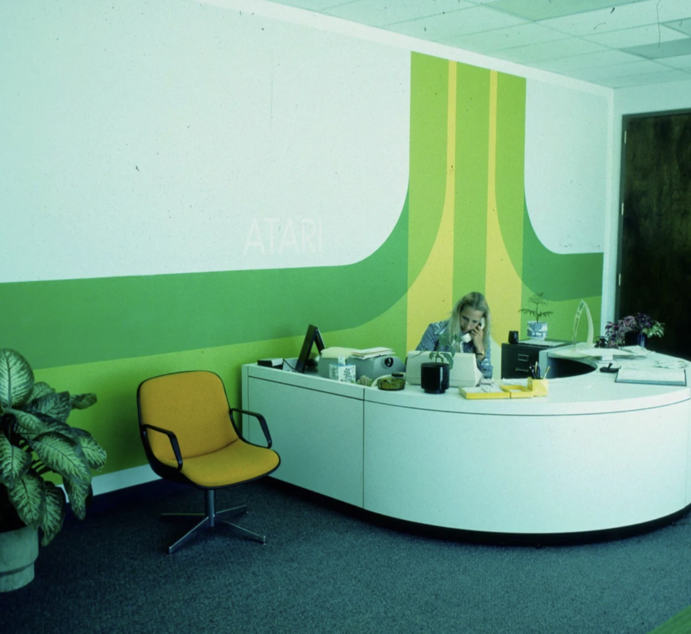 Atari Headquarters in 1976 